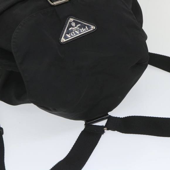 PRADA Backpack Nylon Black Auth bs9240 - Picture 6 of 16